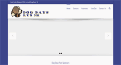 Desktop Screenshot of dogdaysrun.com